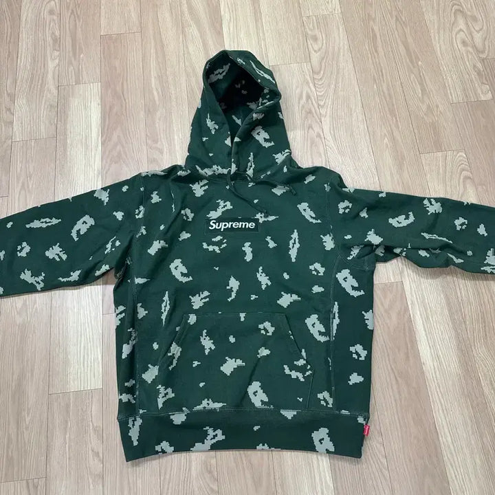 [BUNJANG] Supreme Russian Camo Box Logo Hoodie - Size M / 슈프림 러시안카모 박스로고 m사이즈
