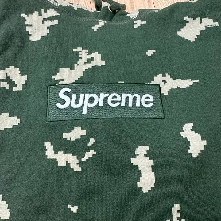 [BUNJANG] Supreme Russian Camo Box Logo Hoodie - Size M / 슈프림 러시안카모 박스로고 m사이즈