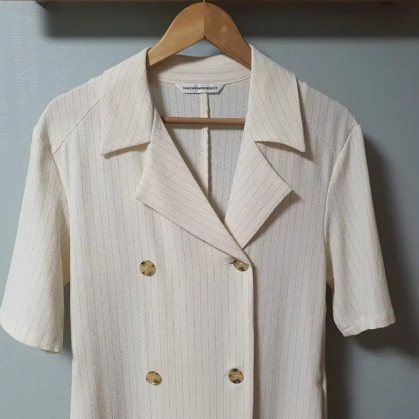 [BUNJANG] The Open Product Striped Shirt Dress / 더 오픈 프로덕트 셔츠원피스 (새제품)