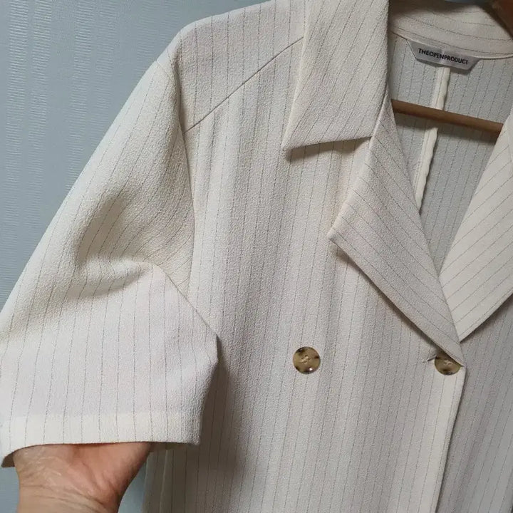 [BUNJANG] The Open Product Striped Shirt Dress / 더 오픈 프로덕트 셔츠원피스 (새제품)