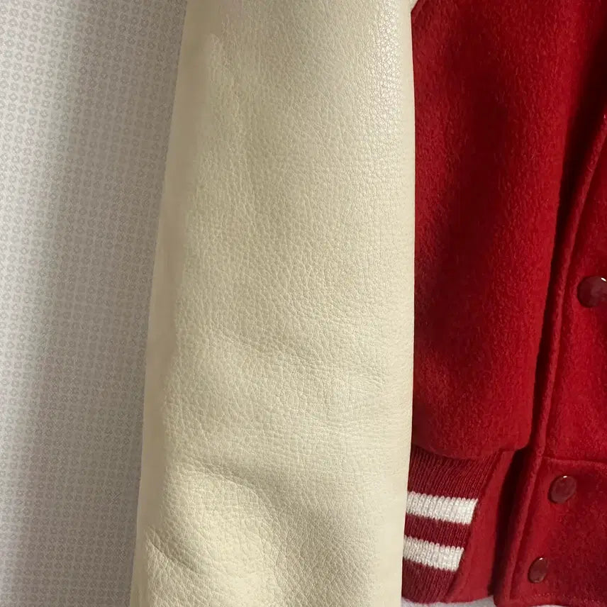 [BUNJANG] Golden Bear Varsity Jacket Red S / 골든베어 바시티 자켓 레드 S