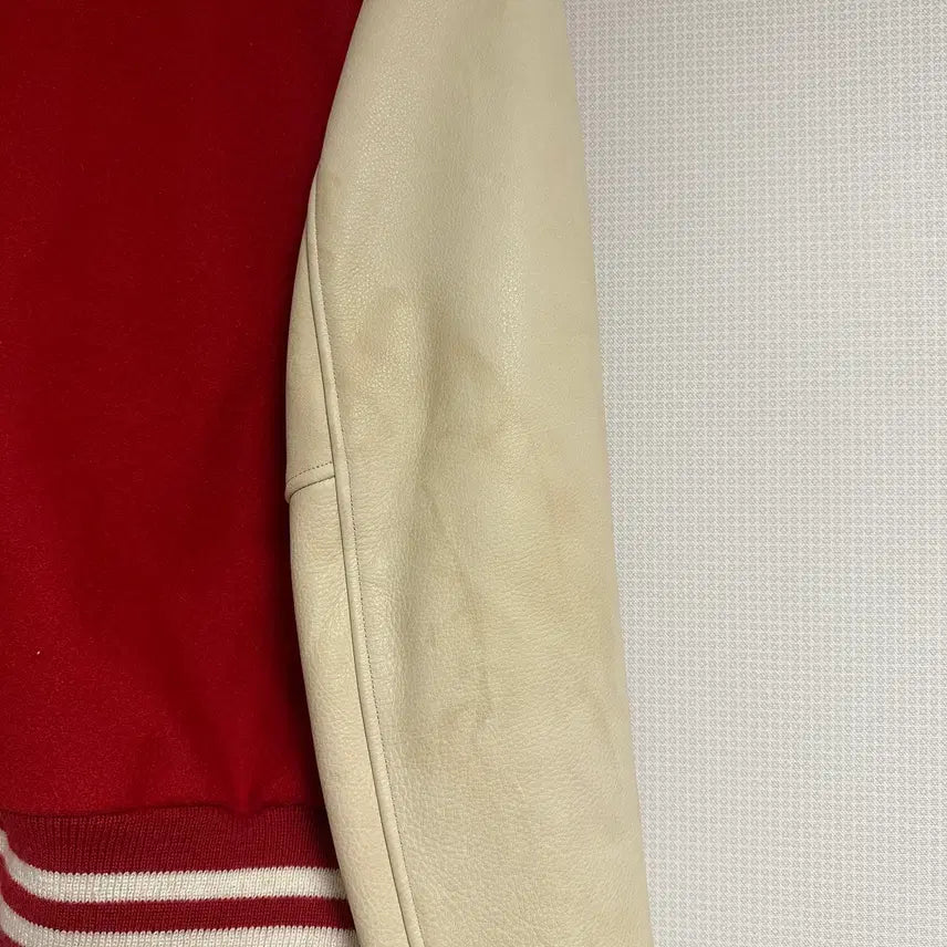 [BUNJANG] Golden Bear Varsity Jacket Red S / 골든베어 바시티 자켓 레드 S
