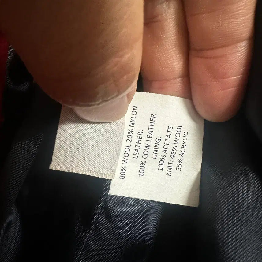 [BUNJANG] Golden Bear Varsity Jacket Red S / 골든베어 바시티 자켓 레드 S