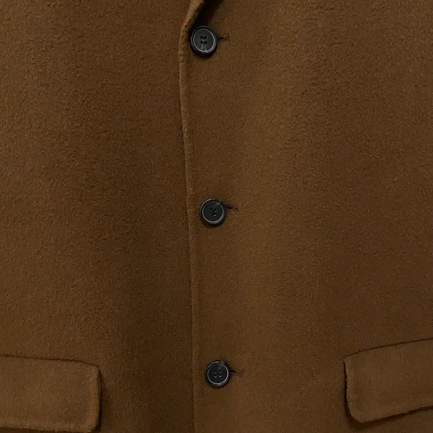 [BUNJANG] Frontrow Padded Pure Wool Coat Camel / <L> 프론트로우 패디드 퓨어 울 코트 카멜
