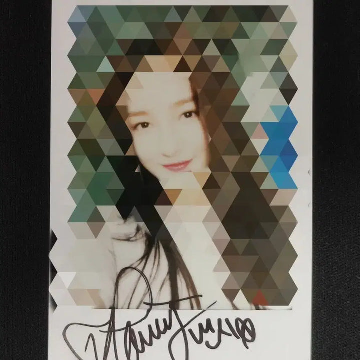 모모랜드 momoland 낸시 nancy 싸인 폴라로이드