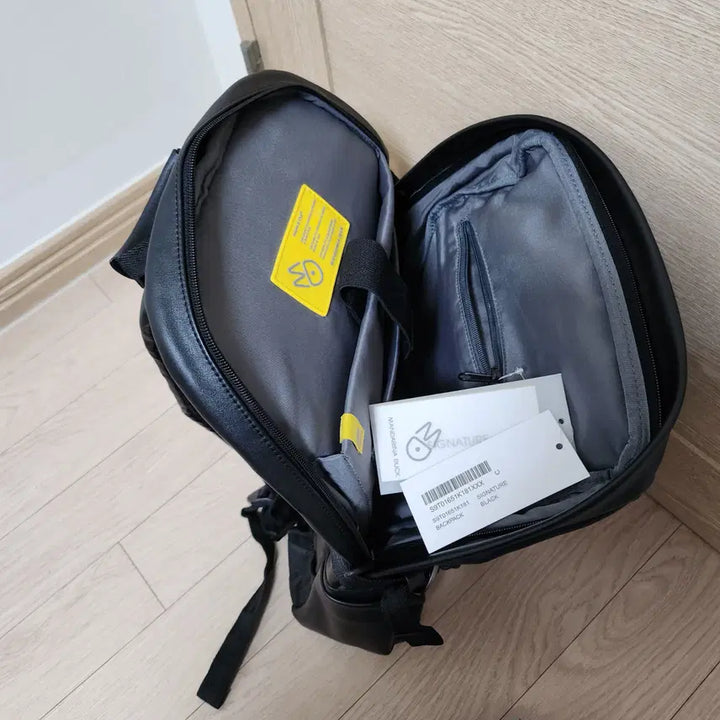 [BUNJANG] Mandarina Duck Signature Backpack / 만다리나덕 시그니처 백팩 (S9T01651)