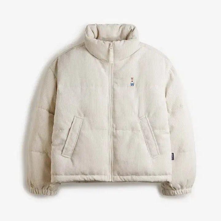 [BUNJANG] Who.A.U Steve Corduroy Short Puffer Jacket / 후아유 스티브 코듀로이 숏푸퍼 숏패딩