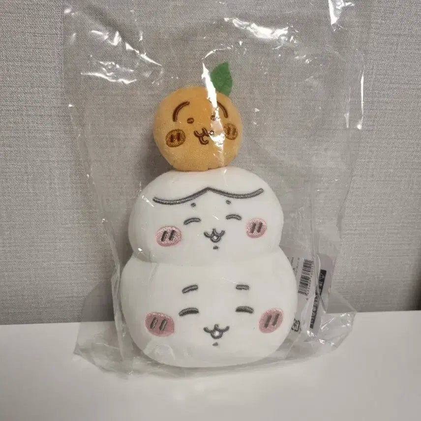 [BUNJANG] Chiikawa Kagami Mochi Rice Cake Plush / (미개봉) 치이카와 카가미모찌 떡누이