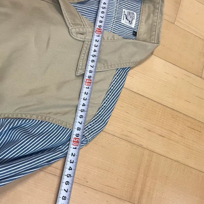 [SOLD OUT] 오어슬로우 셔츠 4 사이즈 베이지 블루 스트라이프
