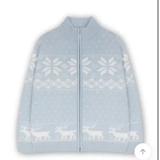 [BUNJANG] Snow Nordic Zip-up / 스노우 노르딕 집업