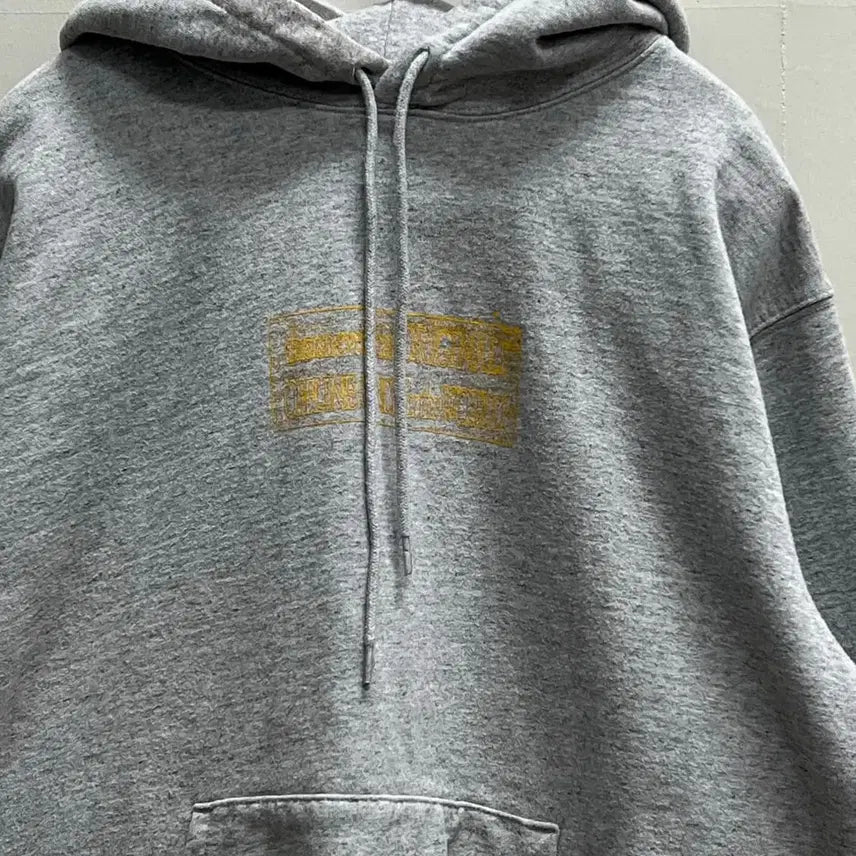 [BUNJANG] Thisisneverthat Printing Hoodie Light Grey L / (L) 디스이즈네버댓 프린팅 후드 티 라이트 그레이