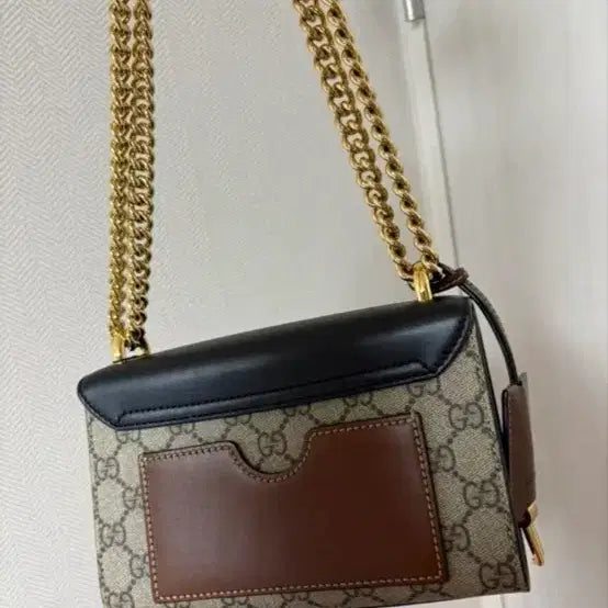 [BUNJANG] Gucci GG Supreme Padlock Mini Shoulder Bag / 구찌 GG 수프림 패드락 미니 숄더백