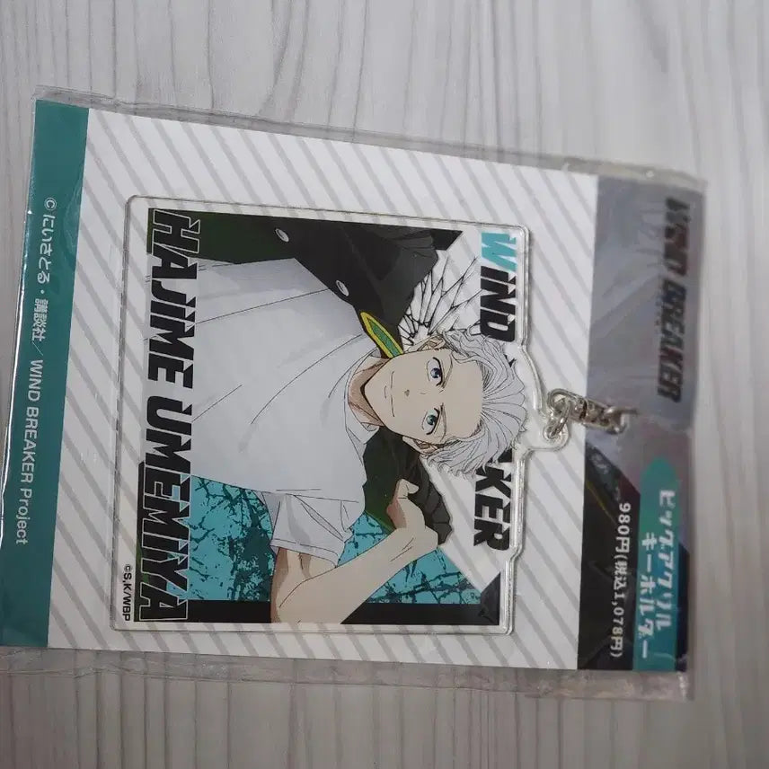 [BUNJANG] Wind Breaker Umemiya Acrylic Keyring / WIND BREAKER 윈브레 윈드브레이커 우메미야 아크릴 키링