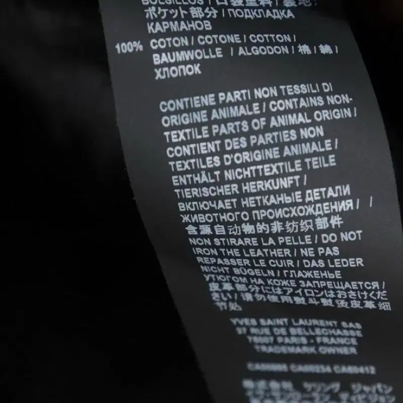 [BUNJANG] Saint Laurent 19AW Double Breasted Fur Jacket / [장근석님 착용] 생로랑 19AW 더블 브레스티드 퍼 자켓