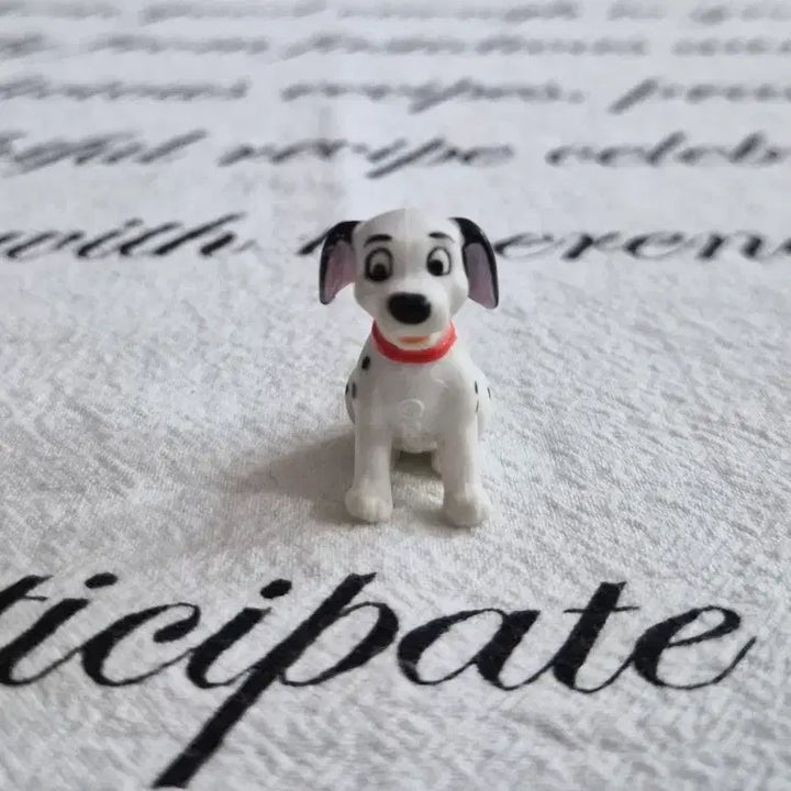 [BUNJANG] Disney Dalmatian Puppy Miniature Figure Set / 디즈니 달마시안 강아지 미니어처 피규어 세트