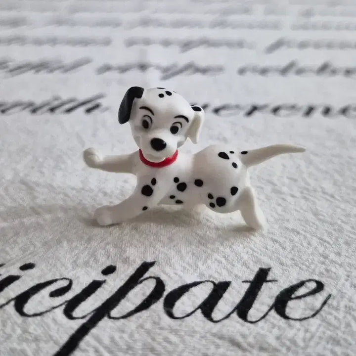 [BUNJANG] Disney Dalmatian Puppy Miniature Figure Set / 디즈니 달마시안 강아지 미니어처 피규어 세트