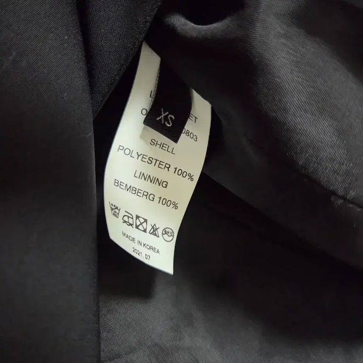 [BUNJANG] ORR Double-Breasted Short-Sleeve Jacket - Black / ORR 반팔 더블 자켓 블랙