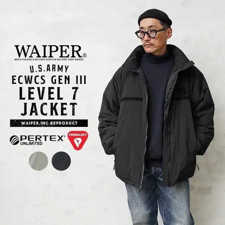 [BUNJANG] WAIPER ECWCS GEN3 Level 7 Primaloft Pertex Parka / WAIPER 미군 ECWCS GEN3 레벨7 프리마로프트 퍼텍스 파카 M