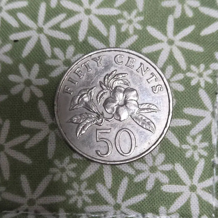 [BUNJANG] Singapore 50 Cent Coin 1995 / 싱가포르 50센 1995년