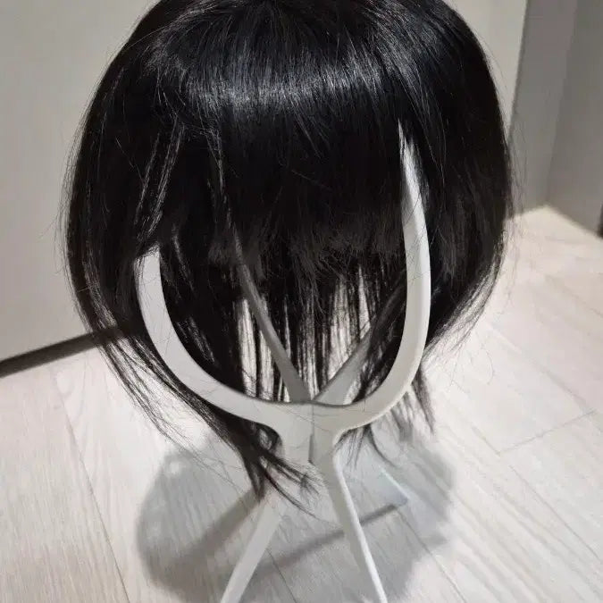 [BUNJANG] Handmade Human Hair Topper / 인모 수제 가발 정수리 가발 앞머리 가발 항암가발