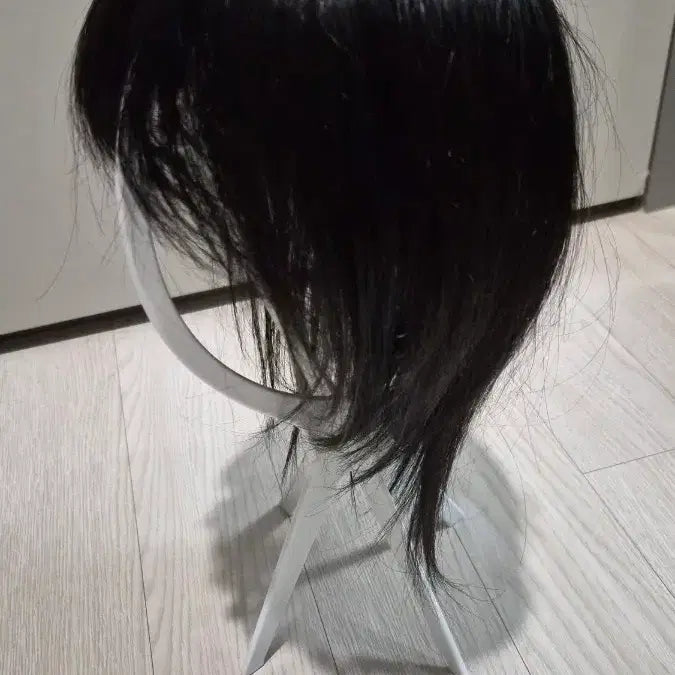 [BUNJANG] Handmade Human Hair Topper / 인모 수제 가발 정수리 가발 앞머리 가발 항암가발