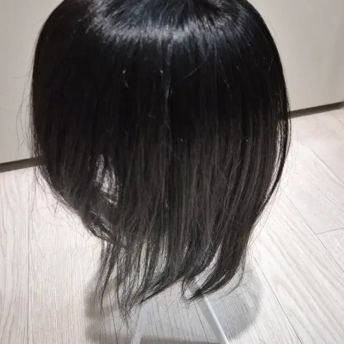 [BUNJANG] Handmade Human Hair Topper / 인모 수제 가발 정수리 가발 앞머리 가발 항암가발