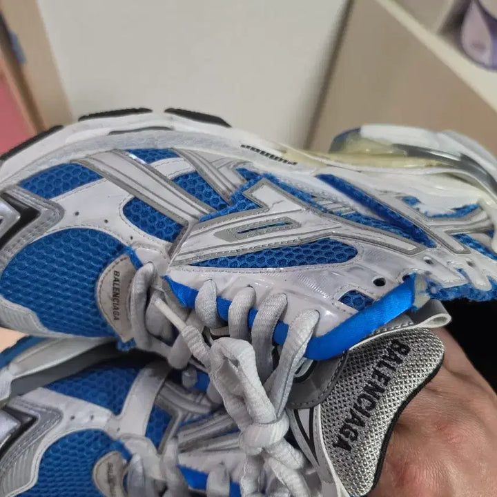 [BUNJANG] Balenciaga Runner Sneakers Blue White / [39]발렌시아가 러너 스니커즈 블루 화이트