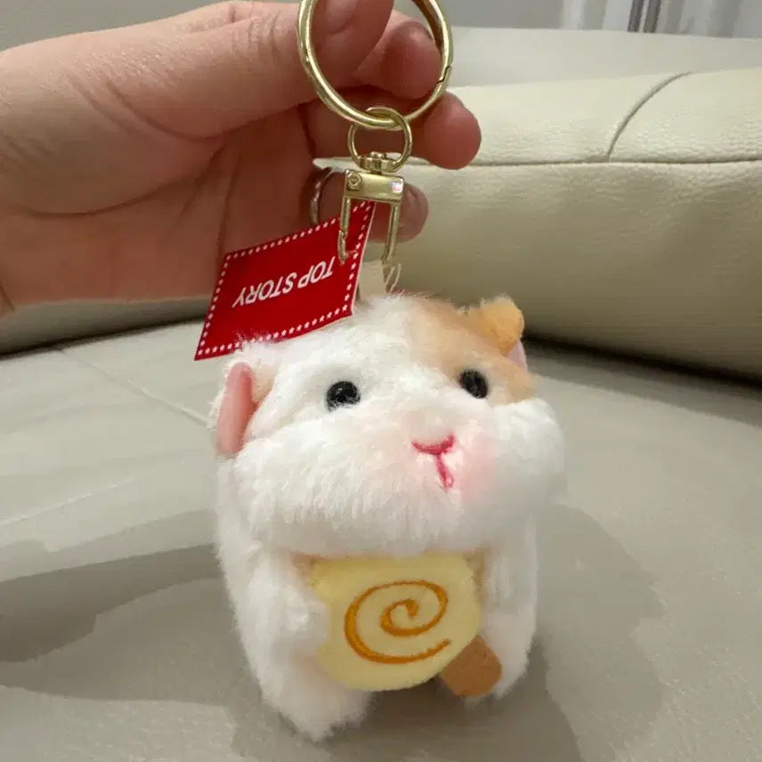 [BUNJANG] Hamster Plush Keyring / 햄스터 인형 키링 새상품