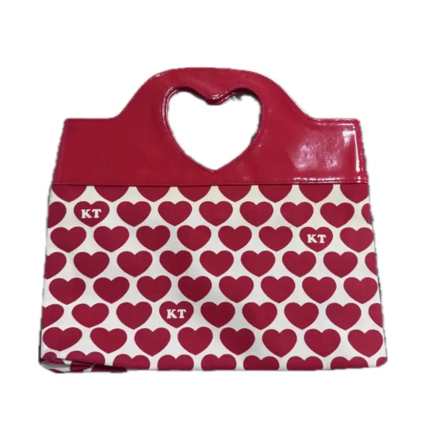 [BUNJANG] Sanrio Hello Kitty Heart Tote Bag / 빈티지 헬로키티 하트 토트백