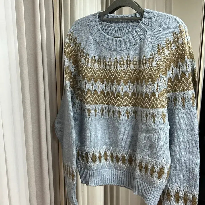 [BUNJANG] Nordic Knit Sweater / 노르딕 니트