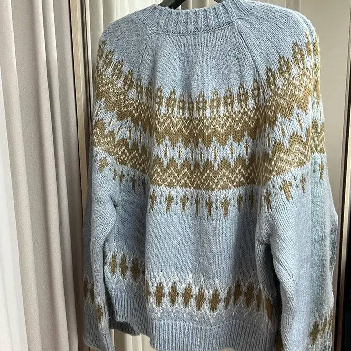 [BUNJANG] Nordic Knit Sweater / 노르딕 니트
