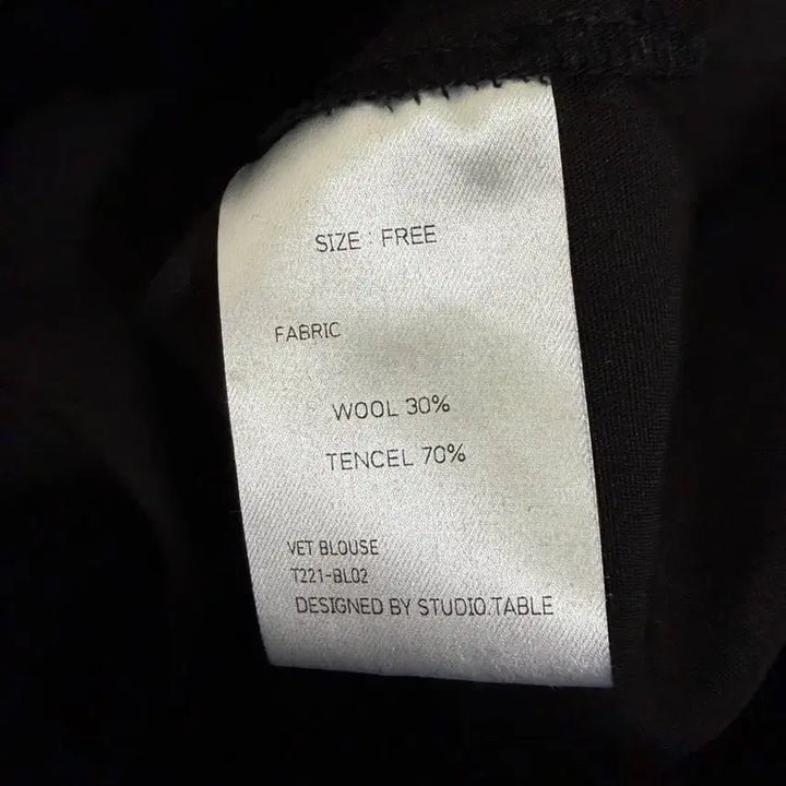 [BUNJANG] Studio Table Blouse / 스튜디오테이블 블라우스 F