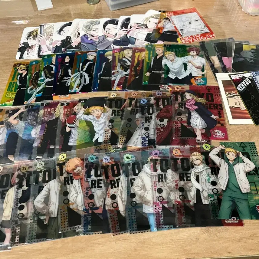 [BUNJANG] Tokyo Revengers Bundle Set Photocard / 도쿄 리벤저스 전종  2탄 클리어 카드, 포토카드 포카 일괄 판매 도리벤
