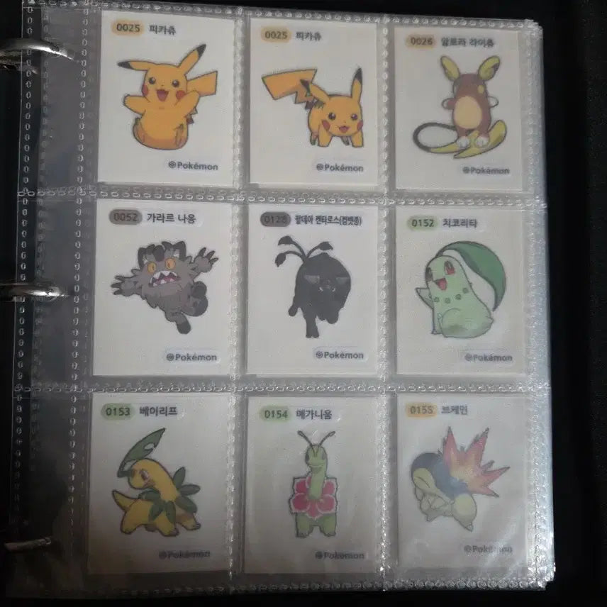 [BUNJANG] Pokemon Tteokbokki Seal Season 3 & More Bundle Set / 특가 포켓몬 띠부씰 시즌3  실북포함154종세트 검은레쿠쟈 등