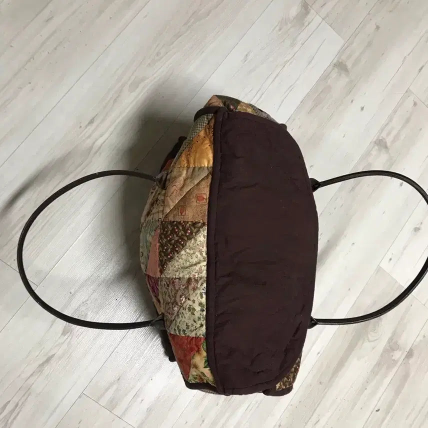 [BUNJANG] Quilted Large Travel Tote Bag / 퀼트 큰가방, 퀼트 빅 여행가방