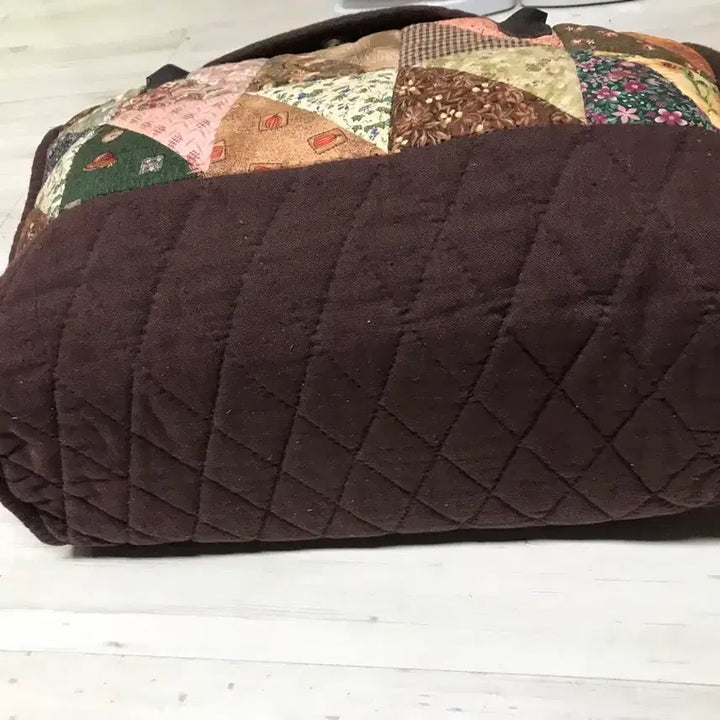 [BUNJANG] Quilted Large Travel Tote Bag / 퀼트 큰가방, 퀼트 빅 여행가방