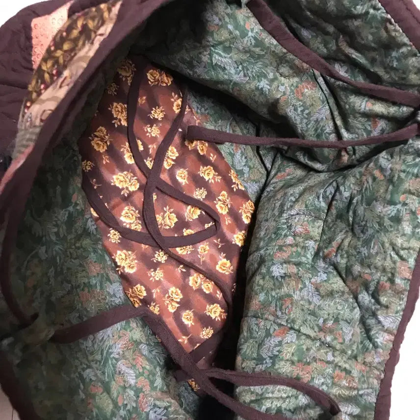 [BUNJANG] Quilted Large Travel Tote Bag / 퀼트 큰가방, 퀼트 빅 여행가방