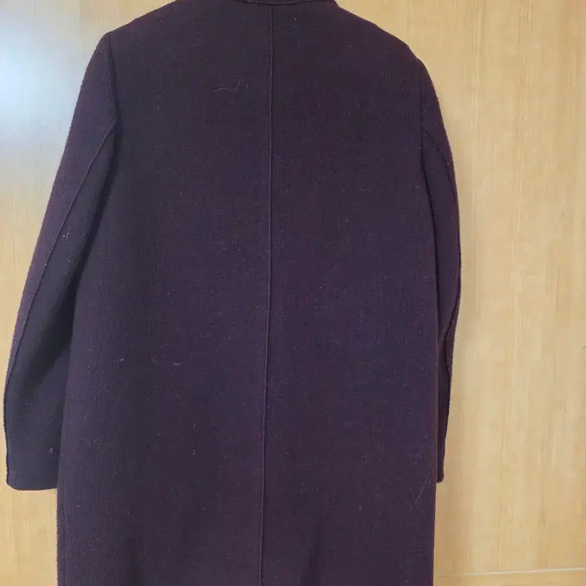 [BUNJANG] She'z Miss Burgundy Half Coat / 쉬즈미스 버건디 하프 코트