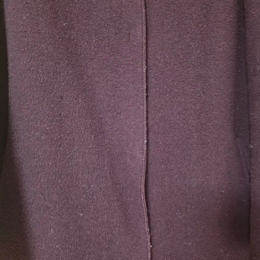 [BUNJANG] She'z Miss Burgundy Half Coat / 쉬즈미스 버건디 하프 코트