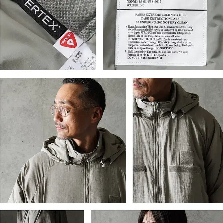 [BUNJANG] WAIPER ECWCS GEN3 Level 7 Primaloft Pertex Parka / WAIPER 미군 ECWCS GEN3 레벨7 프리마로프트 퍼텍스 파카 M