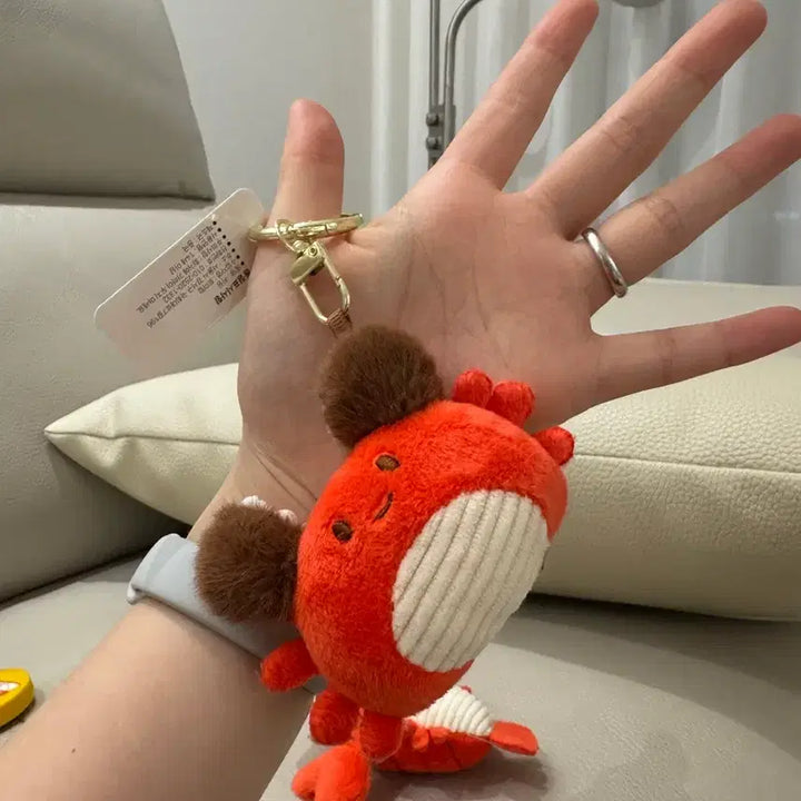 [BUNJANG] Sea Creatures Keyring / 바닷가재 꽃게 털게 키링 동물키링 바다키링