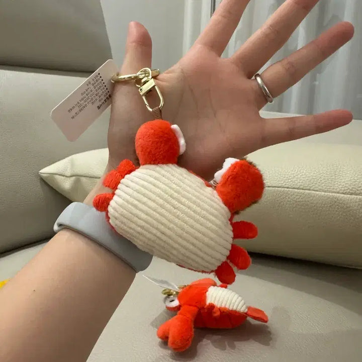 [BUNJANG] Sea Creatures Keyring / 바닷가재 꽃게 털게 키링 동물키링 바다키링