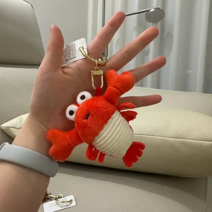 [BUNJANG] Sea Creatures Keyring / 바닷가재 꽃게 털게 키링 동물키링 바다키링