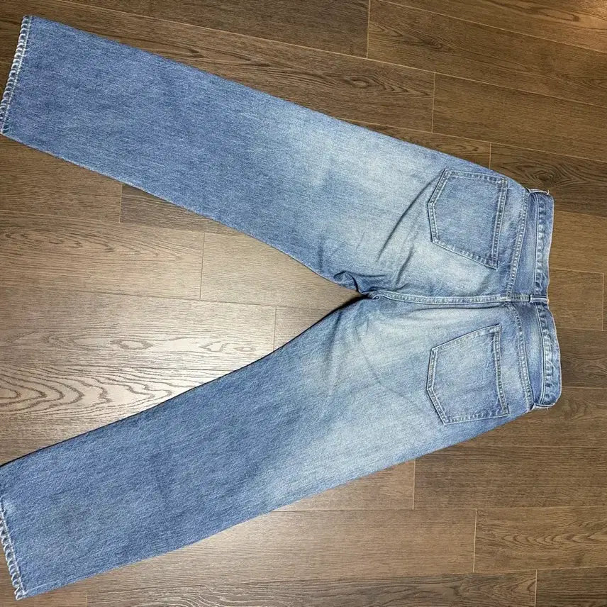 [BUNJANG] Apresse Washed Denim Big E 34 / 25aw아프레쎄 워시드데님 빅E 34 27
