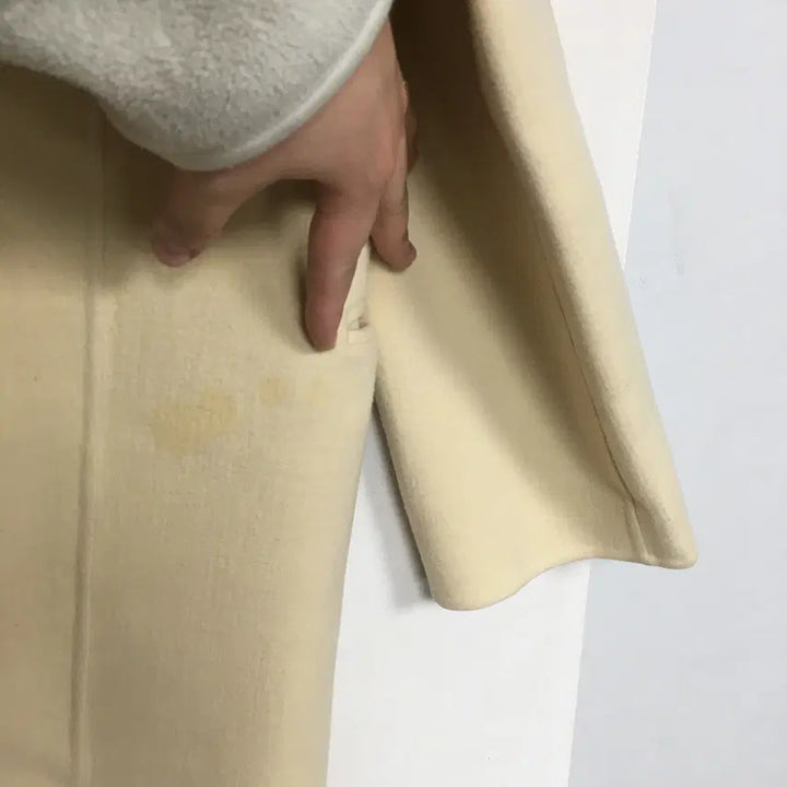 [BUNJANG] The Cashmere Handmade Jacket - Ivory / 더캐시미어 핸드메이드 자켓 F