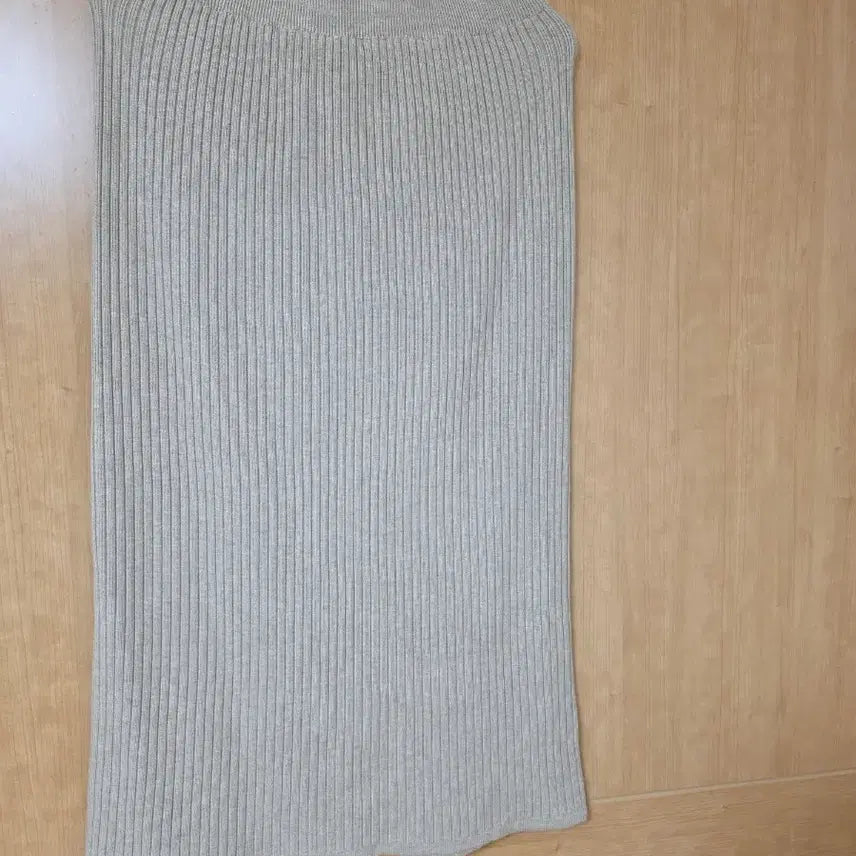 [BUNJANG] Knit Ribbed Long Skirt / 니트 골지 롱 스커트