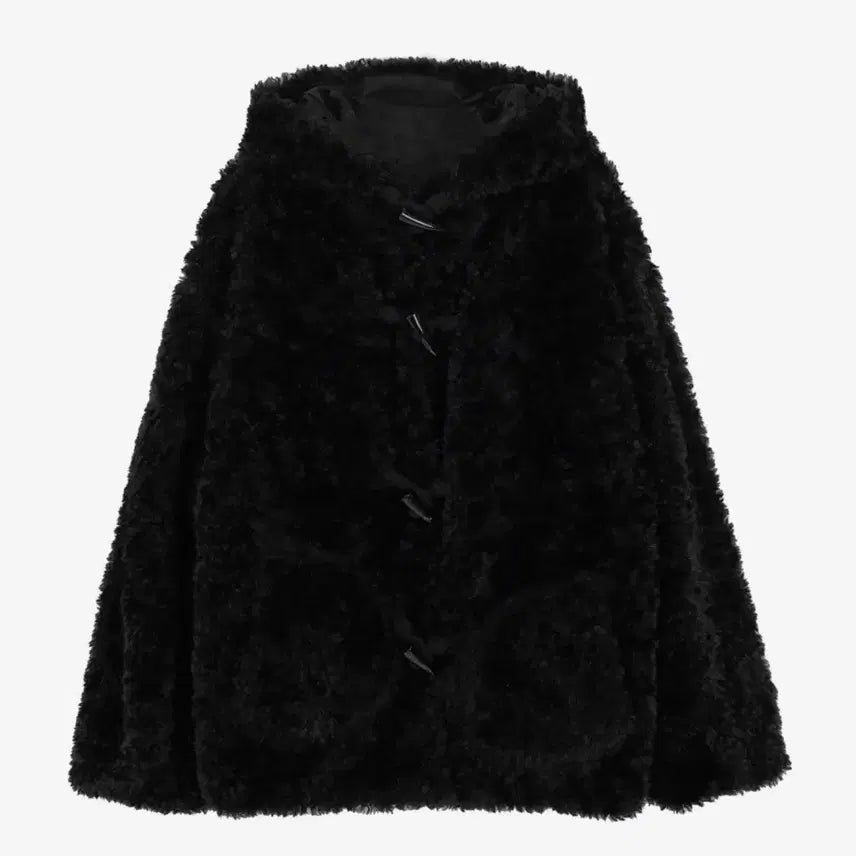 [BUNJANG] Highschool Disco Reversible Faux Fur Jacket / 하이스쿨디스코 도트 리버시블 퍼자켓