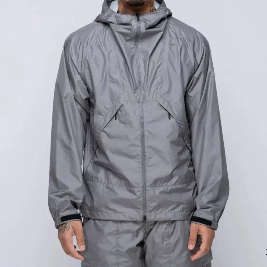 [BUNJANG] Goldwin Ripstop Hooded Jacket Windbreaker / [3] 골드윈 립스탑 후디드 자켓 바람막이