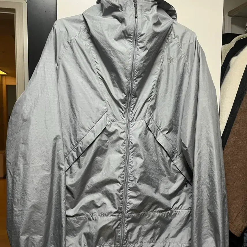 [BUNJANG] Goldwin Ripstop Hooded Jacket Windbreaker / [3] 골드윈 립스탑 후디드 자켓 바람막이