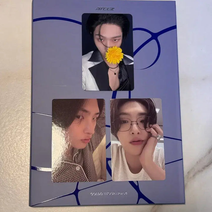 에이티즈 골든아워4 일반앨범 민기 포카+애플뮤직 특전 (A 버전)